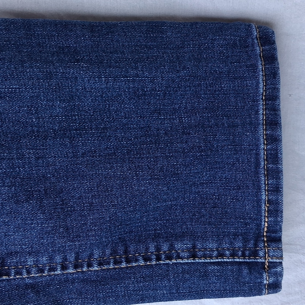 Oat New York Women's Straight Leg Blue Jeans - Picture 7 of 14
